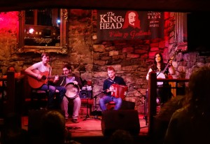 Musiciens d'un pub de Galway