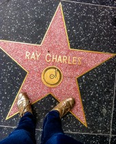 Hollywood, étoile de Ray Charles