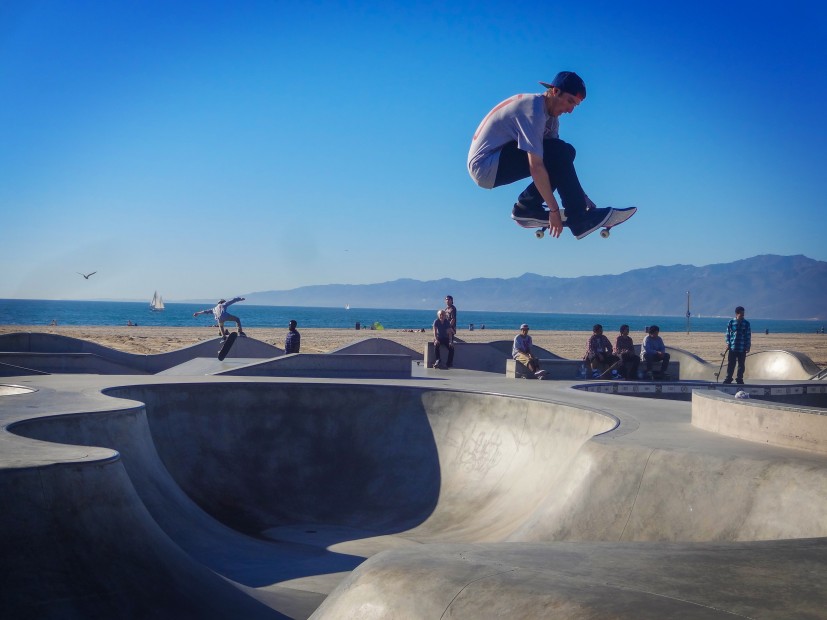 Le skatepark de Venice Beach