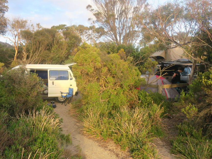 Camping en Tasmanie